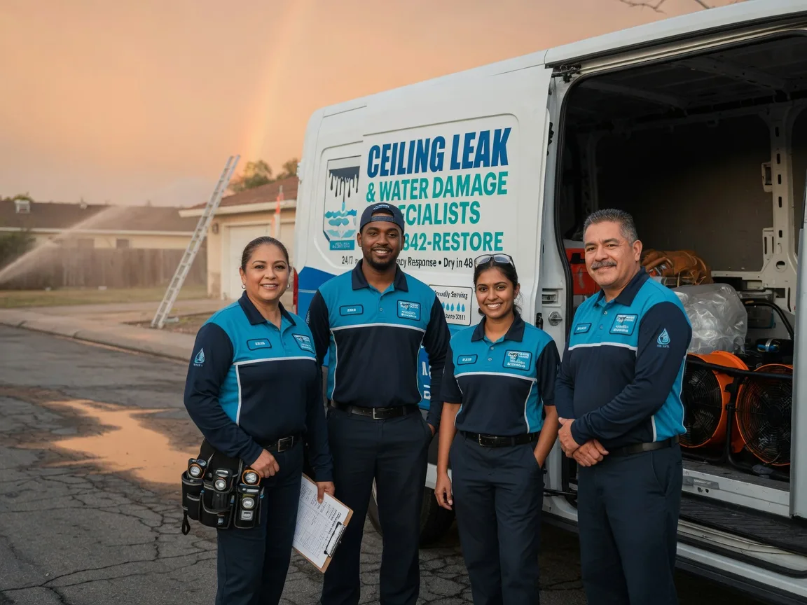 Ceiling Leak Cleanup company in Fairfield, VA